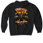 Misfit RC 2026, a Black Gildan Softstyle Pullover Hoodie (back-view)