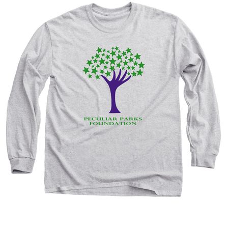 Reach For The Stars Long Sleeve, a Sport Grey Classic Long Sleeve Tee