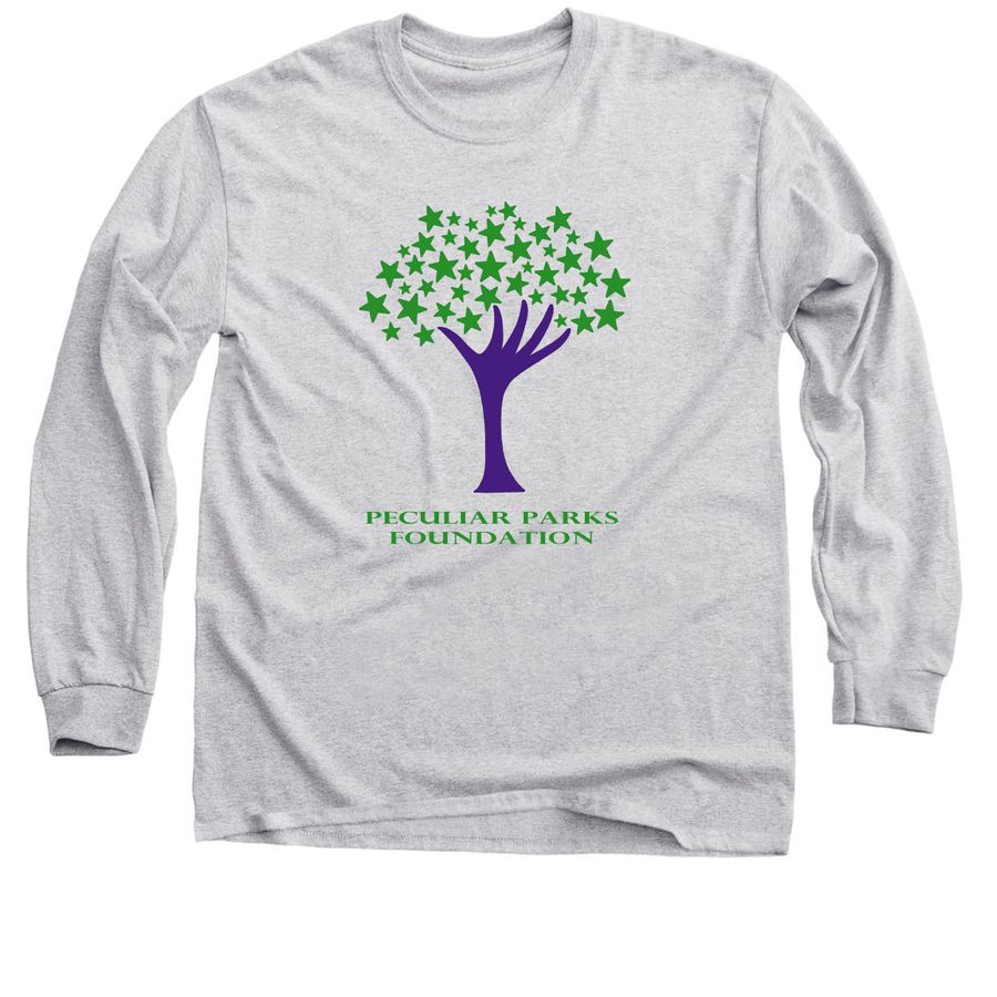 Reach For The Stars Long Sleeve, a Sport Grey Classic Long Sleeve Tee