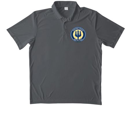 Performance wear&nbsp;, a Iron Grey Unisex Performance Polo