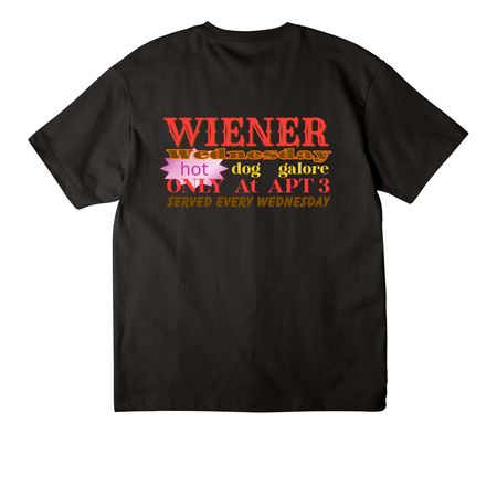 Shirts, Long Sleeves, Hoodies w/ back design, a Black Unisex Heavyweight Tee