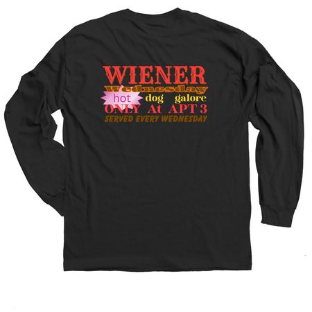 Shirts, Long Sleeves, Hoodies w/ back design, a Black Classic Long Sleeve Tee