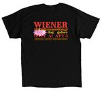 Shirts, Long Sleeves, Hoodies w/ back design, a Black Classic Unisex Tee (back-view)