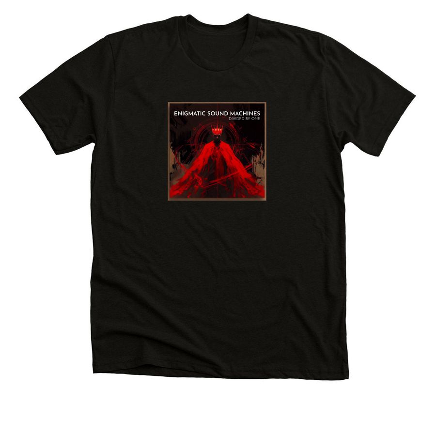 ESM Divided by one, a Solid Black Blend Premium Unisex Tee