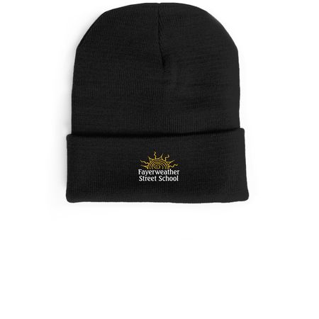 Beanies, a Black Cuffed Beanie