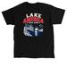 Lake America The Great Lakes shirt, a Black Classic Unisex Tee