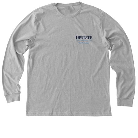 Vascular- Veins, a Athletic Heather Premium Long Sleeve Tee