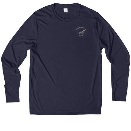 UV Protection, a True Navy UV Performance Long Sleeve Tee