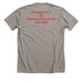 1 Corinthians 6, a Heather Stone Premium Unisex Tee (back-view)