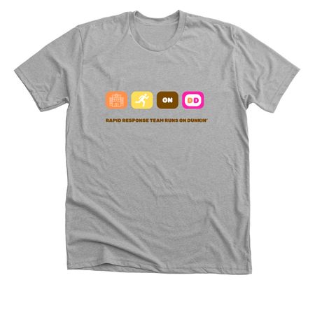Dunkies, a Athletic Heather Premium Unisex Tee