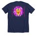 SGK 3Day Walk, a Solid Navy Blend Premium Unisex Tee (back-view)