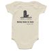 Farm Safety - Baby Ranch Hand, a Natural Infant Onesie (back-view)