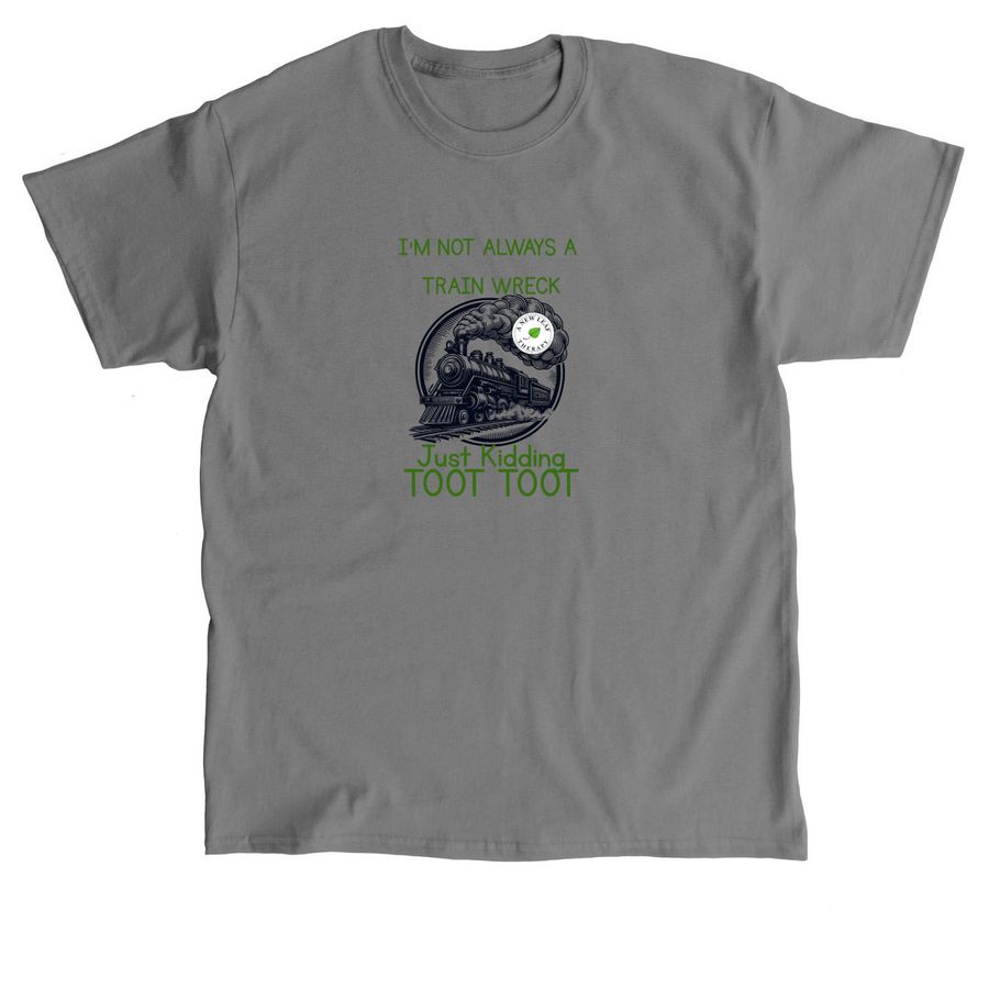 Train Wreck, a Charcoal Classic Unisex Tee