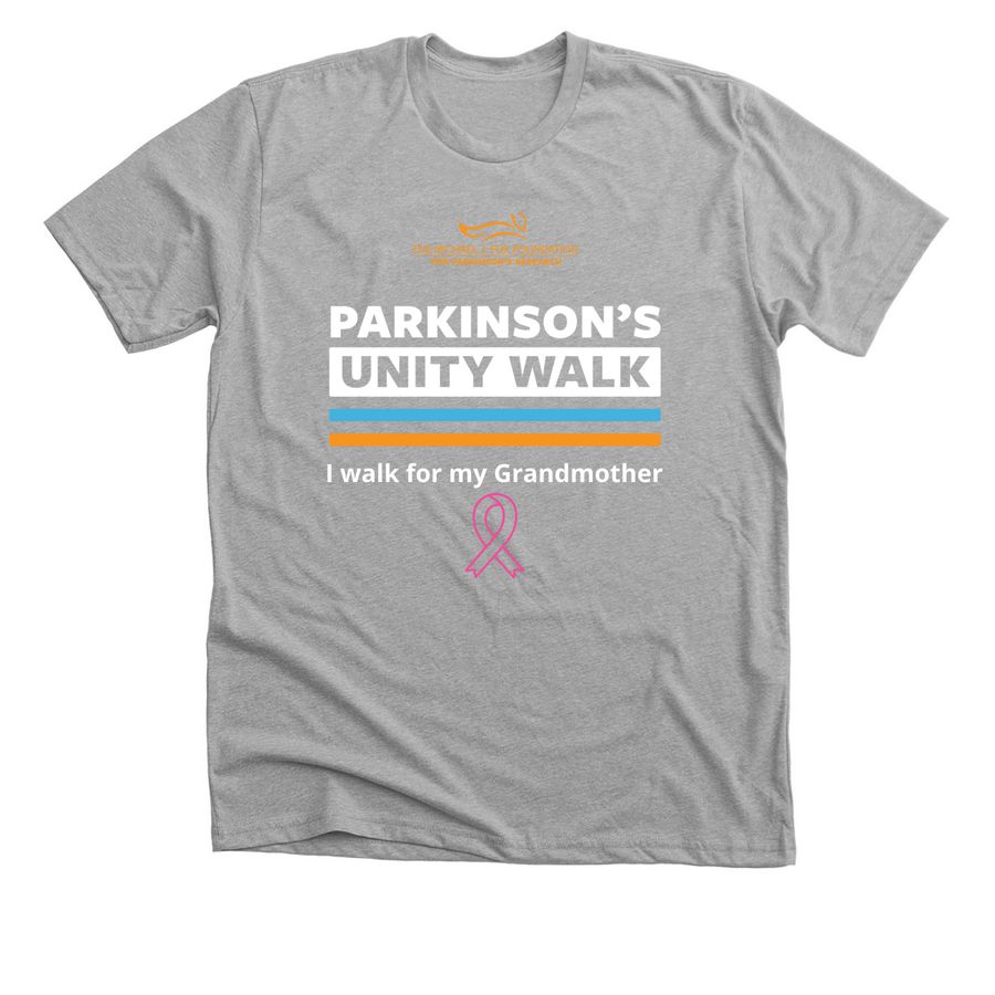 Parkinson?s Unity Walk 2026, a Athletic Heather Premium Unisex Tee