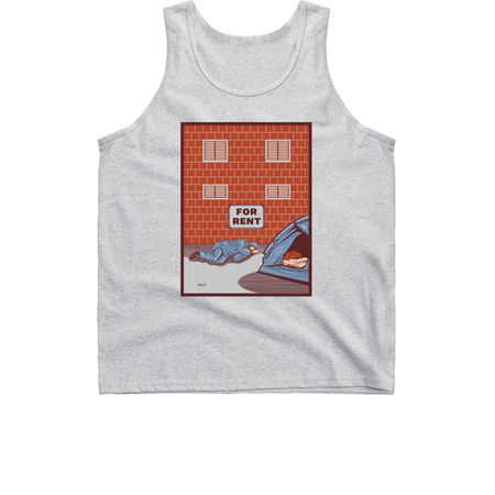 State of the Union, a Sport Grey Classic Unisex Tank Top