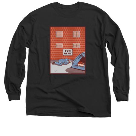 State of the Union, a Black Classic Long Sleeve Tee