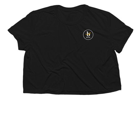 BLISS Foundation Tee, a Black Women?s Flowy Cropped Tee