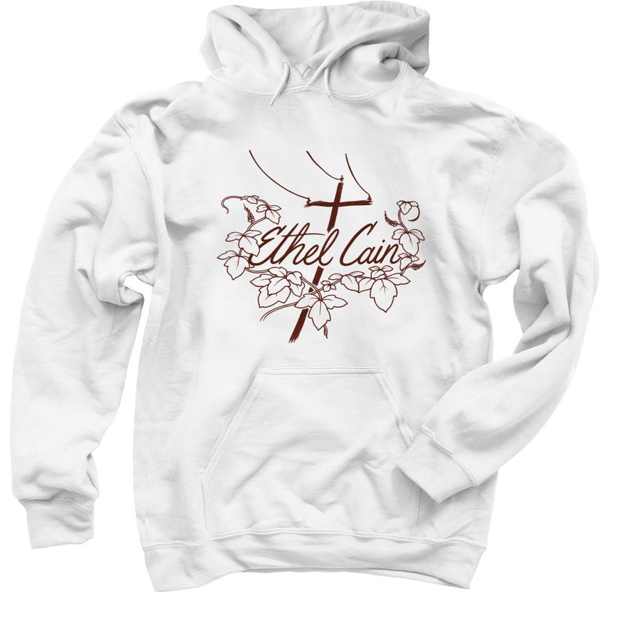 Farewell Willoughby Tucker Sweatshirt, a White Pullover Hoodie