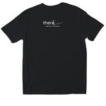 A LITTLE OFF THE TOP, a Black Softstyle Cotton Tee (back-view)