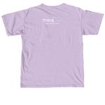 A LITTLE OFF THE TOP, a Orchid Comfort Colors Unisex Tee (back-view)