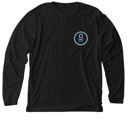 AARG Pirate Logo, a Solid Black Blend Premium Long Sleeve Tee
