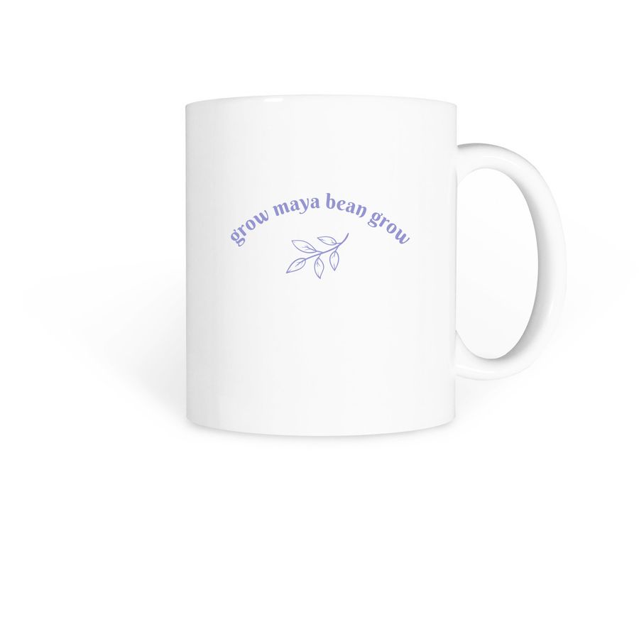 Maya Mug, a White Coffee Mug