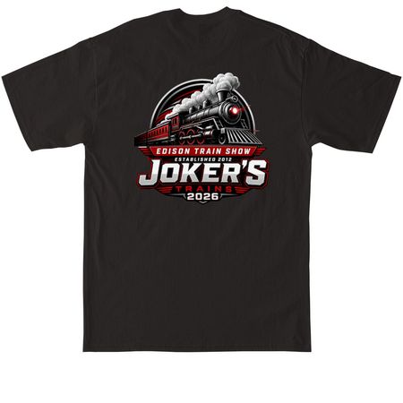 Edison Train Show, a Black Tall Classic Unisex Tee