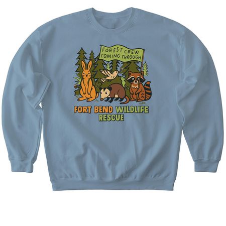 FBWR&nbsp;, a Stone Blue Softstyle Crewneck Sweatshirt