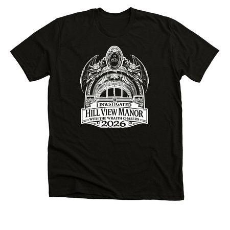 HILL VIEW MANOR 2026, a Solid Black Blend Premium Unisex Tee