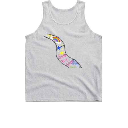 Side By Side, a Sport Grey Classic Unisex Tank Top