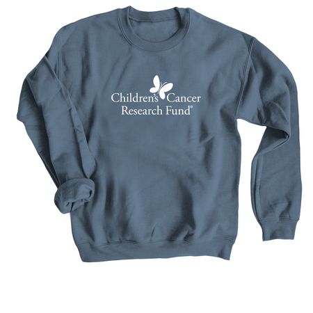 CCRF Logo Shirts & Sweatshirts, a Indigo Crewneck Sweatshirt