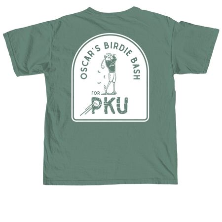 Oscar?s Birdie Bash ? Green Tee, a Light Green Comfort Colors Unisex Tee