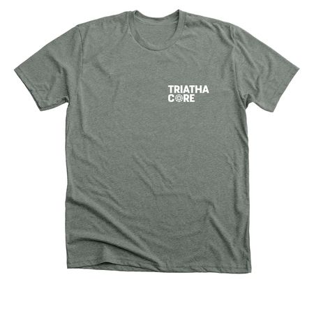Dawn Patrol Swimming&nbsp;, a Deep Heather Premium Unisex Tee