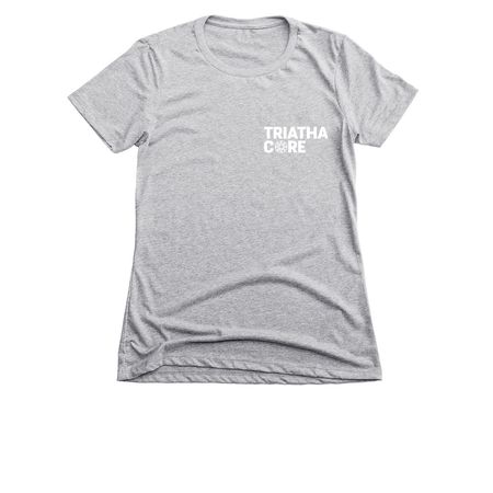 Dawn Patrol Swimming&nbsp;, a Dark Heather Grey Women's Slim Fit Tee