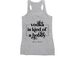 Betty White Collection- Vodka, a Athletic Heather Women's Racerback