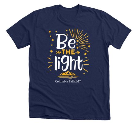 Montana Mission Trip 2026, a Solid Navy Blend Premium Unisex Tee