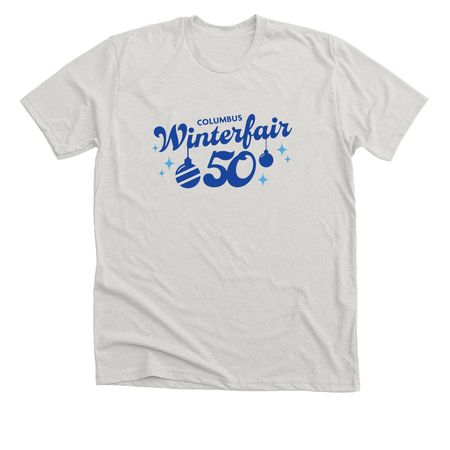 50th Anniversary Party, a Heather Cement Premium Unisex Tee