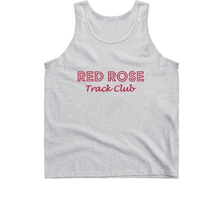 Red Rose Track Club red, a Sport Grey Classic Unisex Tank Top