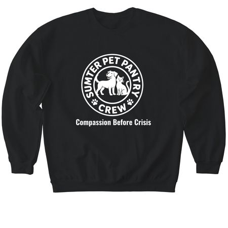 Sumter Pet Pantry Crew, a Black Softstyle Crewneck Sweatshirt