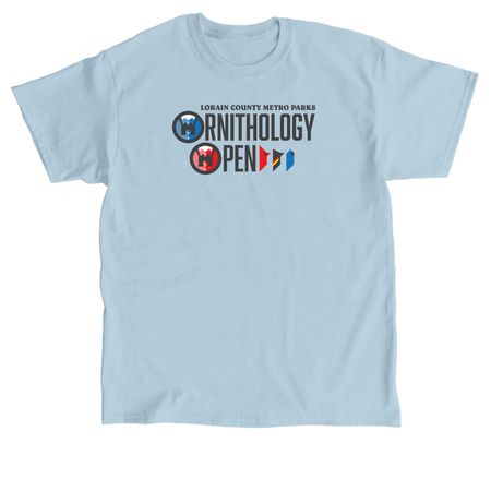 Ornithology Open, a Light Blue Classic Unisex Tee