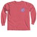 Help the Herd, a Crimson Comfort Colors Long Sleeve Tee