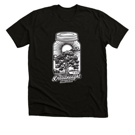 DFP 26 BNW, a Black Heather Premium Unisex Tee
