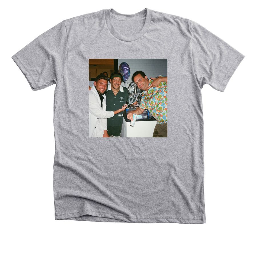NoPresh BBs, a Athletic Heather Premium Unisex Tee