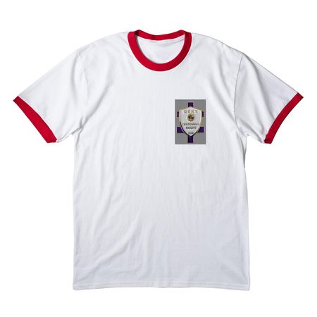 Grand Encampment Knights Templar, USA, PHA, a White/ Red Cotton Ringer Tee