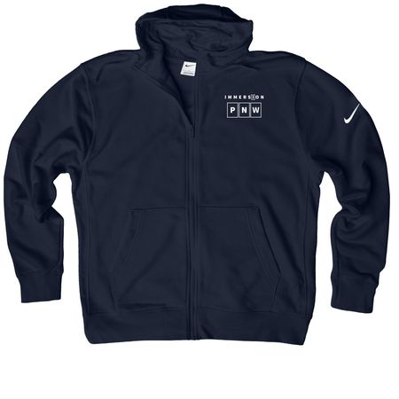 Quarter & Full Zip, Hoodies & Polos, a Midnight Navy Nike Club Fleece Zip Up Hoodie