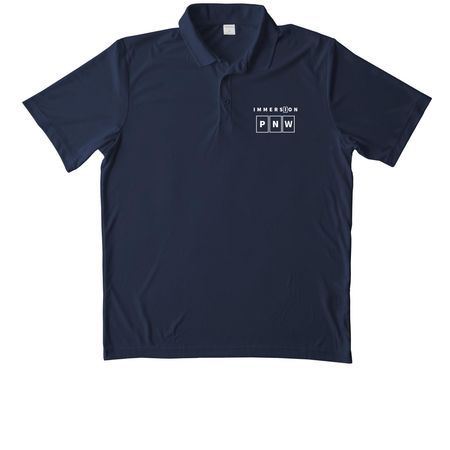 Quarter & Full Zip, Hoodies & Polos, a True Navy Unisex Performance Polo