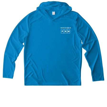 Quarter & Full Zip, Hoodies & Polos, a Sapphire UV Performance Long Sleeve Hoodie