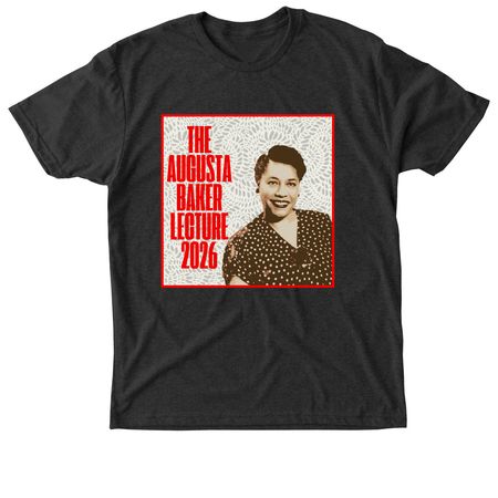 The 7th Annual Augusta Baker Lecture, a Vintage Black Triblend Unisex Tee