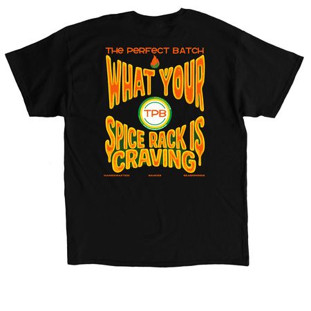 The gridgey T, a Black Classic Unisex Tee (back-view)