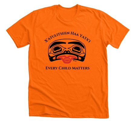 Orange Shirt Day, a Neon Orange Premium Unisex Tee